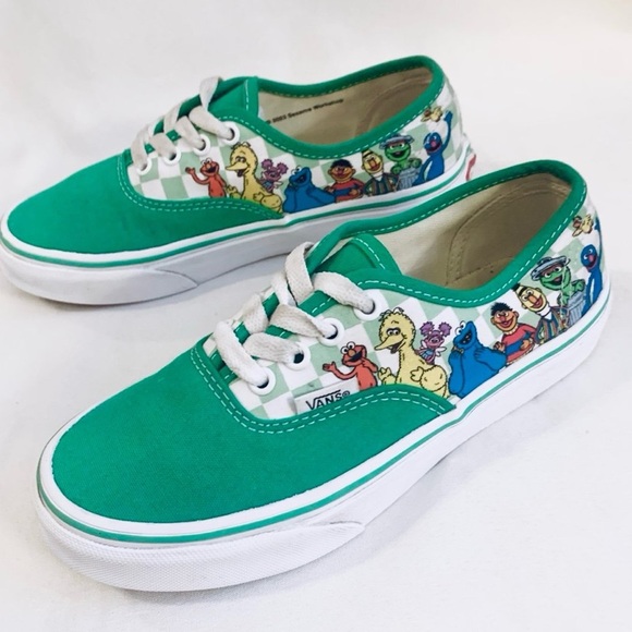 VANS X SESAME STREET Checkered Sneakers - Picture 8 of 8